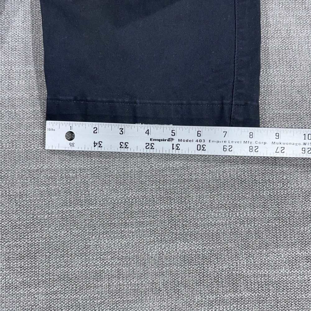 Lee Performance Series Pants Mens 36x30 Black Excellent Carefree Stretch Chino - Picture 8 of 9